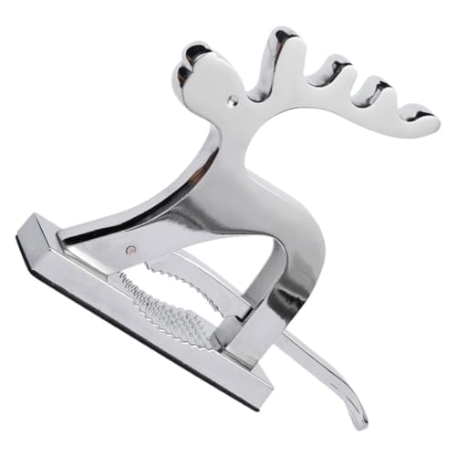 PHENOFICE 鹿型 ウォールナットオープナー クリップ 携帯用ナッツクラッカー クルミ殻開けツール キッチン用多目的くるみ割り器 ピーカン 対応