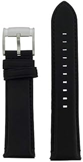 Fossil Uhrband Wechselarmband LB-FS4812 Original Ersatzband FS 4812 Uhrenarmband Leder 22 mm Schwarz
