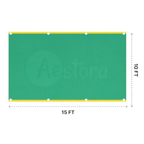 Image of Multipurpose Green Shade Net | UV-Stabilized Agro & Garden Net | Blocks 75% Sunlight (10 ft X 15 ft)