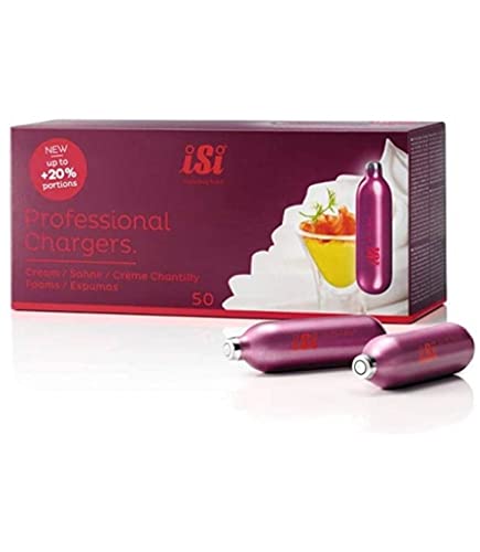 New Charger Ricarica Sifone Panna CO2 (confezione 50 pz) Bartender Cocktail