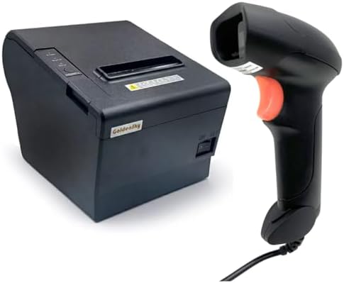 Impressora Não Fiscal Térmica 80mm + Leitor Boleto Código Barras