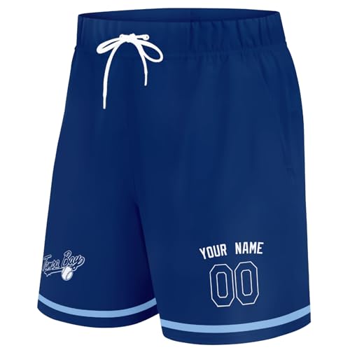 Image of ANTKING Swim Trunks Custom Name Number Beach Shorts for Men Youth Gifts