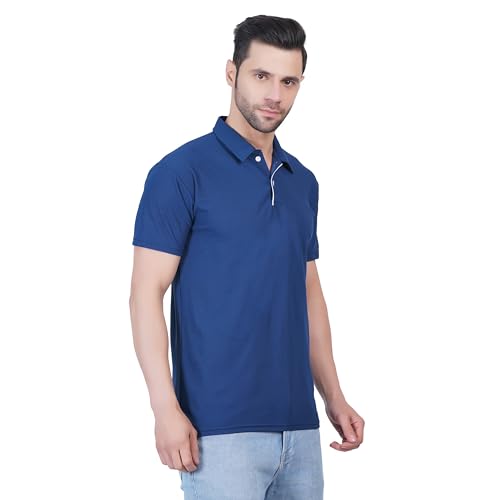 Image of T-Shirt for Men's | Regular Fit Polo Casual Stylish | Half Sleeve T Shirt
