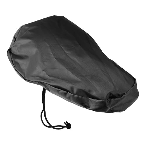 WRITWAA 防水自転車いすカバー 伸縮式抽?付き 防雨防塵サドル保護カバー 簡単装着 耐久性 通気性ブラック