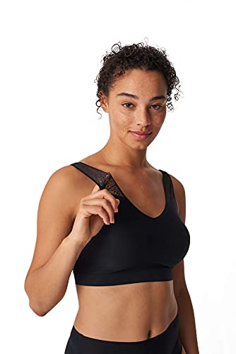 Chantelle Damen Softstretch Uw Sg Sans A. Padded Top LaceSport-BH, Schwarz,...