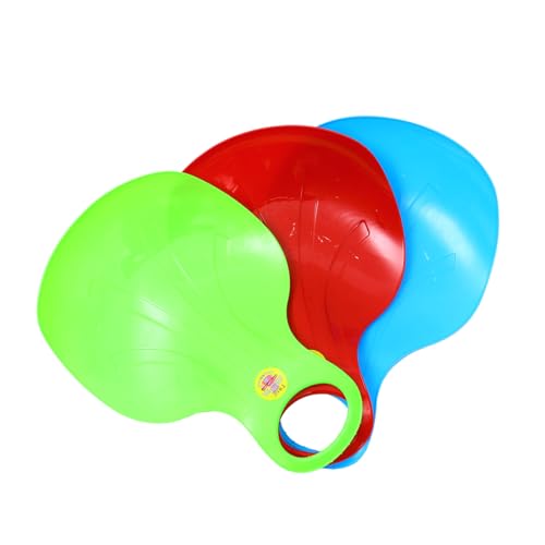 GOOHOCHY 3pcs Boys and Girls Ski Board Snowboard Plate Outdoor Snowboard Children Skiing Board Thicken Grass Sleigh Slider for Snow Sledding