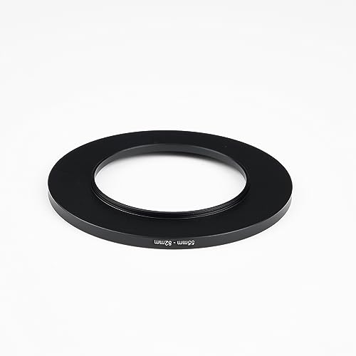 Image of 55mm to 82mm Step-Up Ring Filter Adapter,for All Brands UV ND CPL, Metal Ring Step-Up Rings Adapter Filter (55mm-82mm)
