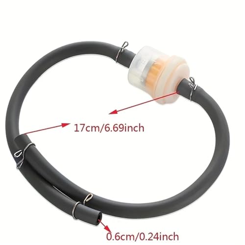 Manguera gasolina 6 mm para solucionar fugas con interruptor de corte en ATV y moto 6