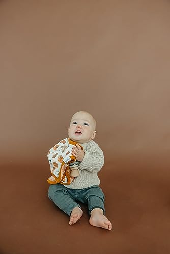 Image of Copper Pearl Baby Security Blanket Set of 2 - Portable Size for Self-Soothing On-The-Go, Ideal Baby Blankets for Boys and Girls, Ultra-Soft, and Gift-Ready Loveys - Karver