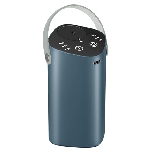 Budget's Mystery Car: How It Works & Is It Worth It? 8 Waterless Essential Oil Diffuser for Car & Home,Aromatherapy Diffuser with 4 Timer(1/3/6/Off, 3 Mist Mode, Battery Operated, Air Scent Diffuser for Bathroom Office, Small Aroma Diffuser Greyblue