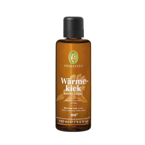 PRIMAVERA Wärmekick Aroma Sauna bio* 100 ml - Saunaöl, Aromatherapie...