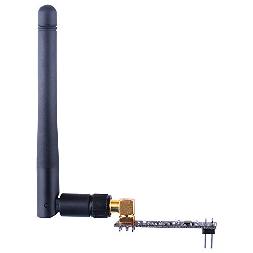 ICQUANZX 3 Pezzi Modulo ricetrasmettitore Wireless 2.4G 1100m NRF24L01 + PA + LNA in Schiuma antistatica Arduino Compatibile con Antenna