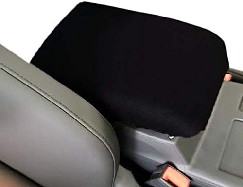 Car Console Covers Plus Designed to fit Kia Soul 2015-2022 Neoprene Auto Armrest Center Console Cover Protector Handmade in USA Black