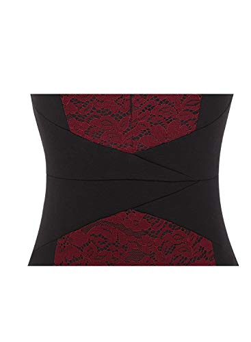 Image of VFSHOW Womens Front Zipper Work Business Office Bodycon Dress Elegant Professional Career Church Party Pencil Sheath Dress