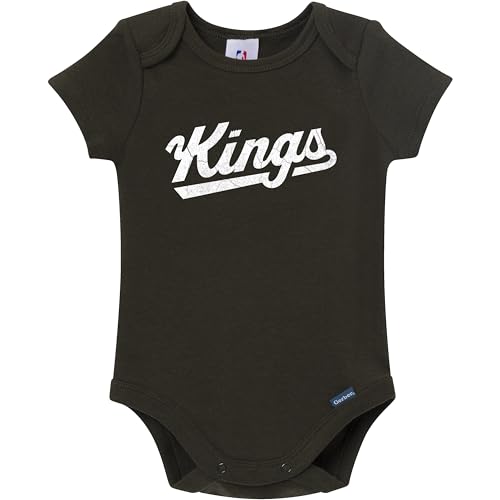 Image of Gerber Baby NBA Boys & Girls 2-Pack Short Sleeve Onesie Bodysuits