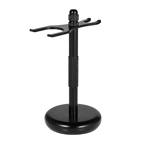 Shaving Brush And Razor Stand Holder (Black)