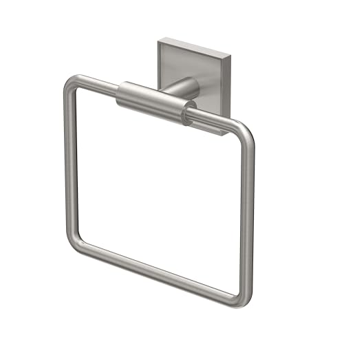 Image of Gatco 5622 Mode Towel Ring, Satin Nickel