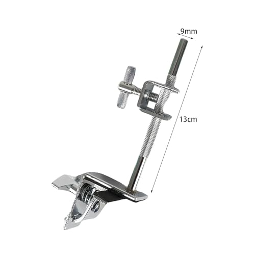 Soporte ajustable de montaje para batería de acero al carbono, accesorio para instrumento de percusión, adecuado para stands acústicos miniatura 6