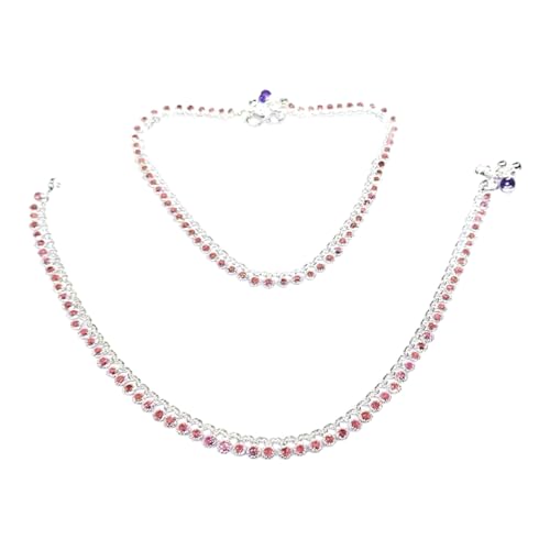 See full amazon price history chart for Shree Shobha Collection Silver Anklet Chandi Ki Payal Size 10.5 nches (Pink) Shree Shobha Collection Silver Anklet Chandi Ki Payal Size 10.5 nches (Pink) (B0D1XQJ9RP) Amazon Price History, Amazon Price Tracker