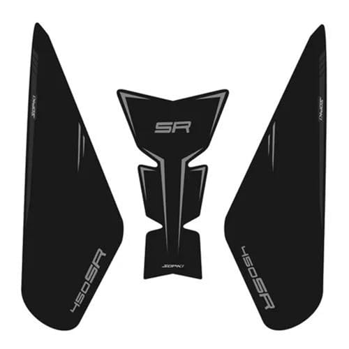 Kit adhesivos esmerilados de tanque antideslizante para CFMOTO 450SR y 450SR-S