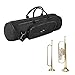 Trumpet Carrying Bag Waterproof Trumpet Gig Bag Portable Wind Instrument Bags Case Lightweight Padded Musical Bags Durable Music Accessories with Adjustable Shoulder Strap