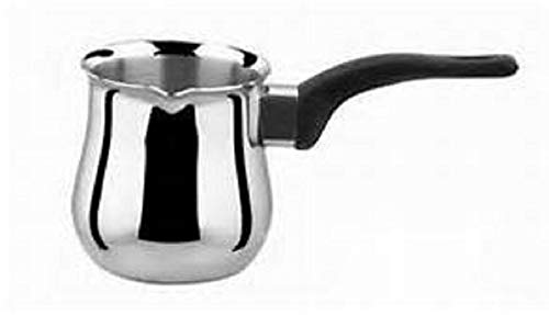 Stainless Steel Turkish Coffee Pot Warmer Melting Pot - Capacity: 1000 ml