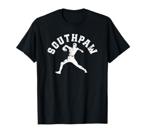 Southpaw Lefty Baseball Left Handed Pitcher T-Shirt