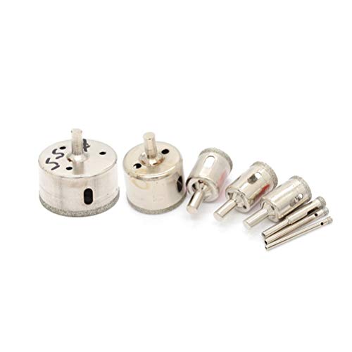 Brocas para taladro 2 piezas set 4-55mm recubiertas de diamante miniatura 2