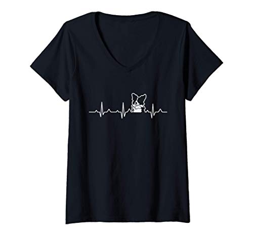 Questo Border Collie Mom Funny Border Collie Heartbeat EKG è meglio per la mamma che è una persona cane