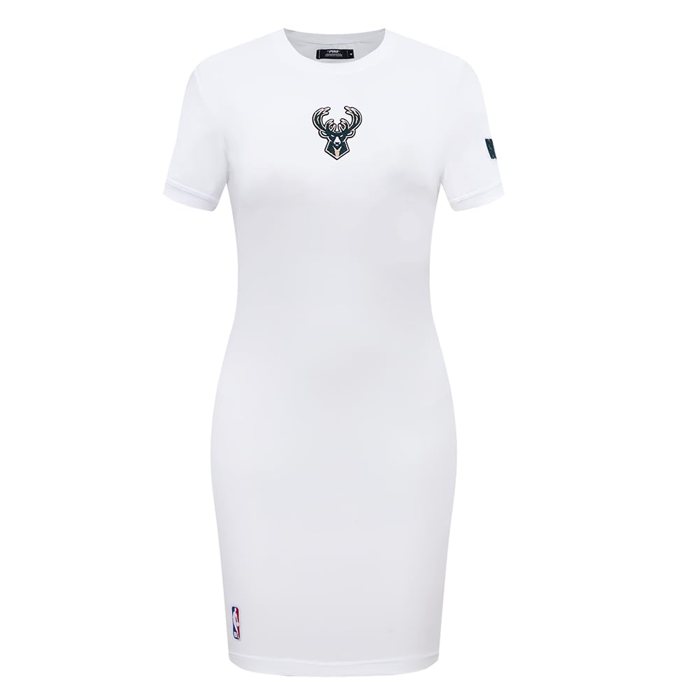 Pro Standard Womens NBA Classic Chenille Cotton Single Jersey Body Con Dress