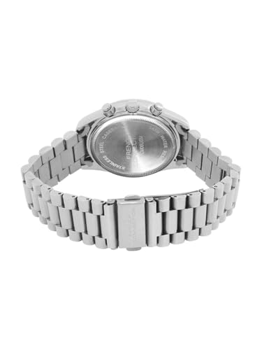 Image of French Connection Chronograph Blue Round Dial Stainless Steel Strap Casual Premium Sunray Feature Wrist Watch for Women - FCM06USM
