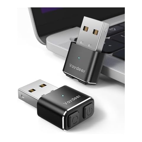 Vaydeer Mini Metal Mouse Jiggler,T2-2Pcs Mouse Mover, Easy Operation with 2 Buttons, Plug and Play, Risk-Free, Undetectable Mouse Mover to Boost Your Productivity Cover