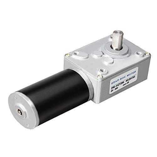 New Lon0167 Schneckengetriebemotor, DC Vorgestellt 24V 25RPM - zuverlässige Wirksamkeit High Torque Electric Power - Drehzahl reduzieren