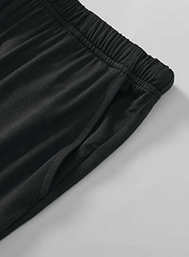 Latuza Women's Viscose Jogger Capri Pajama Lounge Pants4