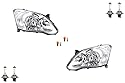 Johns, Scheinwerfer Halogen passend für Toyota Corolla E12 04-07 Leuchtmittel Set Li Re