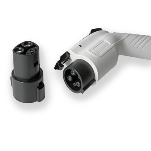 Image of Leviton Adapter for SAE J1772 Electric Vehicle (EV) Charging Stations, NACSA, Black