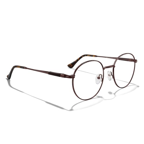 Image of Round Reading Glasses for Women Fashionable Design Reader Computer Glasses And Spring Hinges