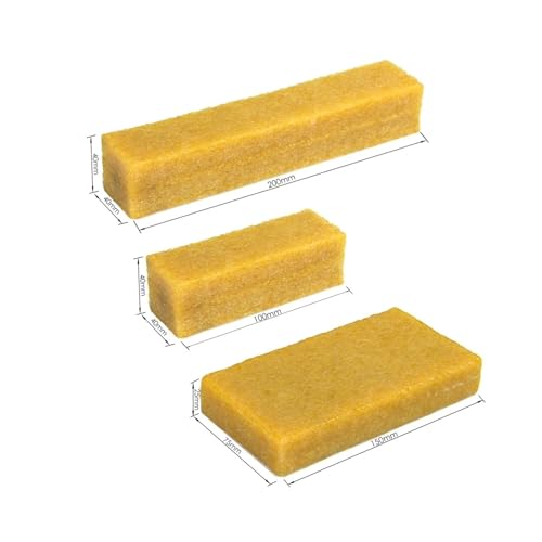 研磨剤入り洗浄用グルースティック、サンディングブロック、サンディングベルト用消しゴム、バンドドラムクリーナー、サンドペーパー、木工工具(100x40x40mm)