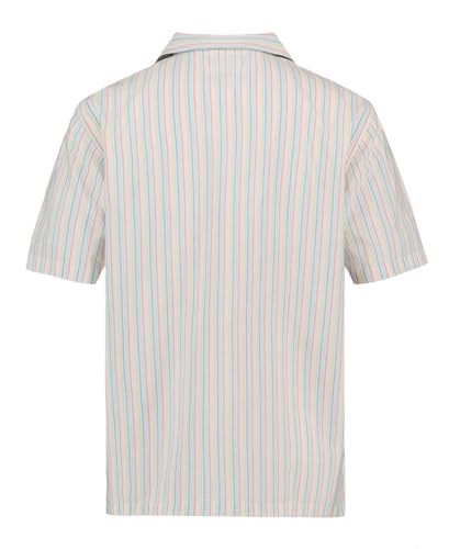 Image of Nautica Boys Short Sleeve Woven Button-Down Shirt. Light Weight & Breathable