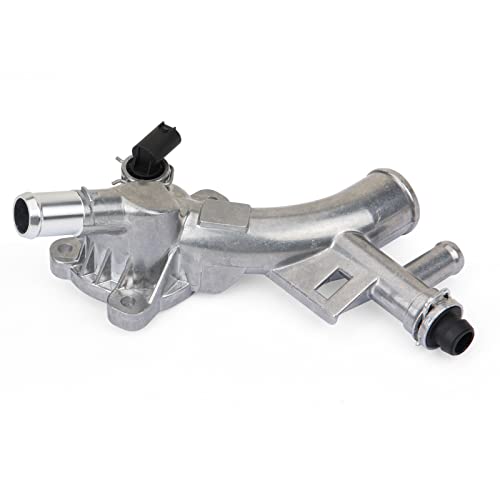 image for MITZONE Upgraded Aluminum Coolant Housing Water Outlet Compatible with