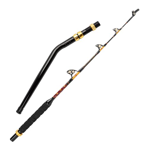 BETTER LEADER Caña de Pescar Avenger-5'6-3+1-80130 para pesca en agua salada miniatura 1