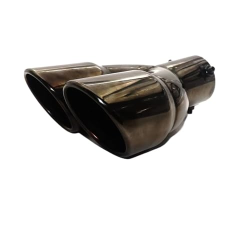 Embout d'échappement double 63 mm pour corriger une sortie arrière usée