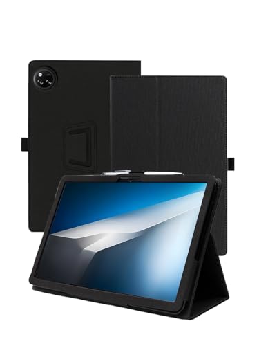 Étui Doogee Tab A9 Pro anti-chute avec dragonne de sécurité en cuir