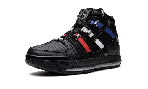 Nike Men's Zoom Lebron III QS Black/Metallic Silver (DO9354 001) - Image 5