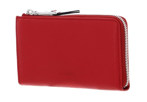 Petit portefeuille PICARD Pure 1 cuir rouge lipstick avec porte-cartes intégré pour femme