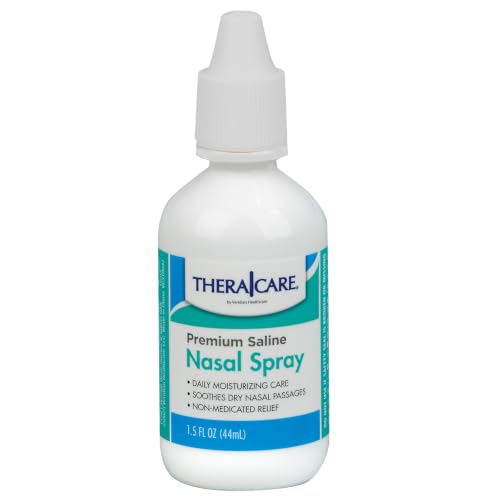 Thera|Care Nasal Spray | Premium Saline | 1.5 fl oz | Non-Medicated Solution | Safe for Adults and Children | Allergy Relief