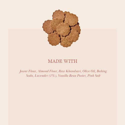 Image of The Cinnamon Kitchen Lime Lavender Millet Cookies (100 g) | Gluten-Free | Refined Sugar Free | Made With Millets| Organic Savory Snacks | 100% Natural Ingredients | As Seen On Shark Tank