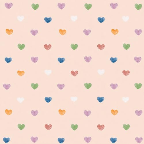 Image of VOMZER Single (36x72) 300 TC Soft Cotton Feel Microfiber All Around Elastic Fitted Single Bedsheet with 1 Frill Pillow Covers | Dust Pink Heart