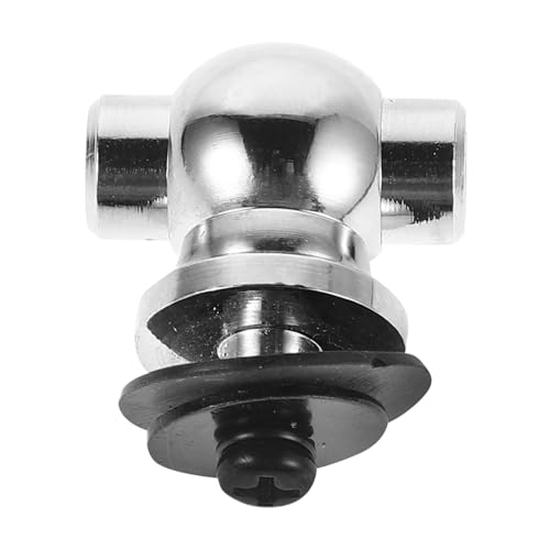 Toddmomy Drum Set Ear Snare Drum Lugs Drum Lugs Parts Snare Lugs Bass Drum Rim Snare Drum Accessories Drum Accessories and Parts Drum Shaft for Right Side Bass Drums Lugs Silver Zinc Alloy