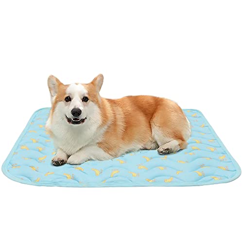 Bidason ペット ひんやり マット 冷感 シーツ 犬 猫 キルト 軽量 白熊柄 フルーツ柄 可愛い クール 接触冷感 涼しい 快適 滑り止め付き 洗える 暑さ対策 小 中 大型 ペット用品 夏